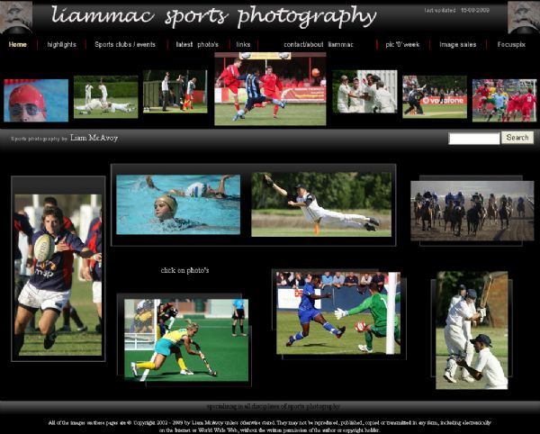 Liam McAvoy Match Day Photo's